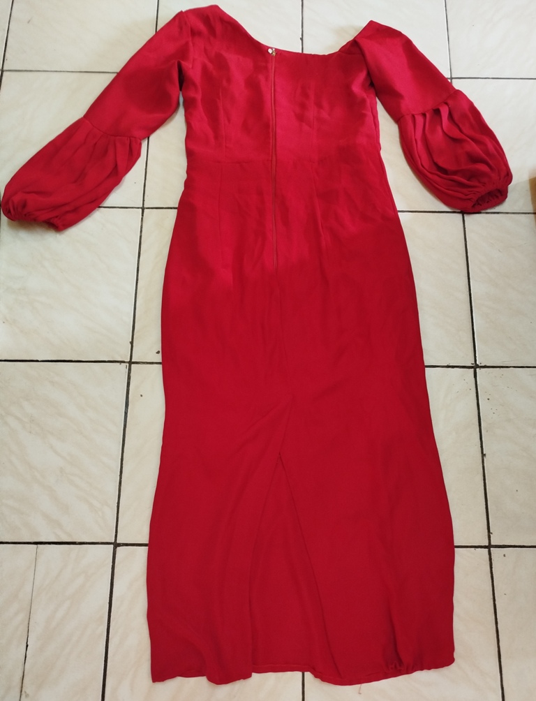 ROBE  DE SOIREE  ROUGE